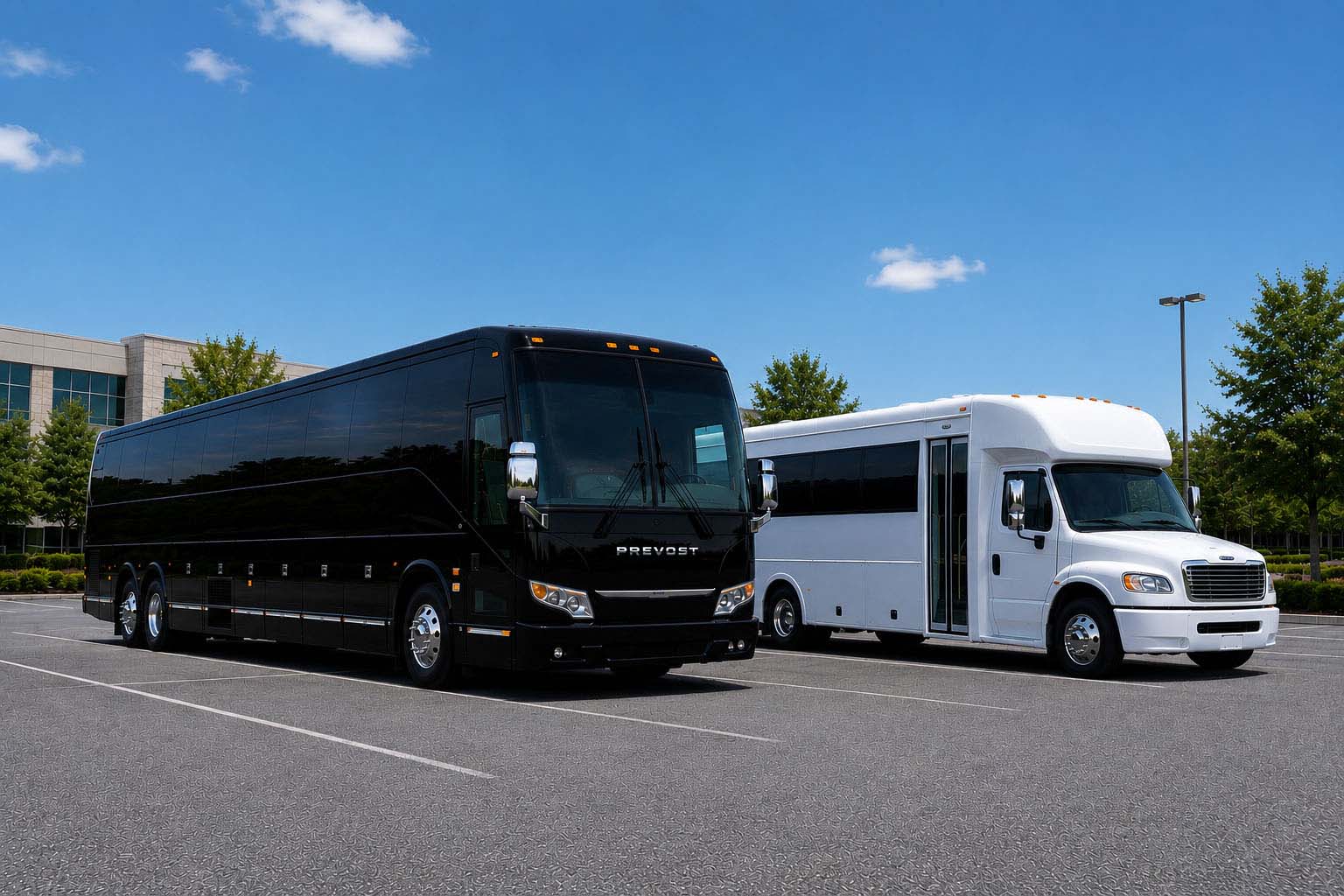 Charter bus rental in Orem, UT