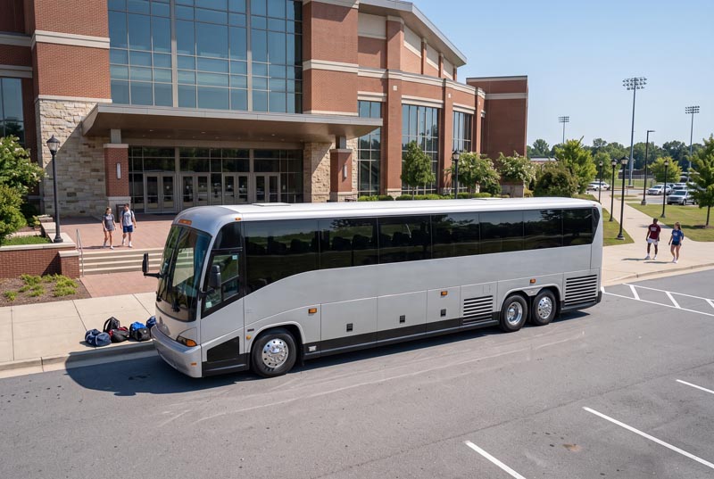 Sports Team Charter Bus Rentals in Orem, UT