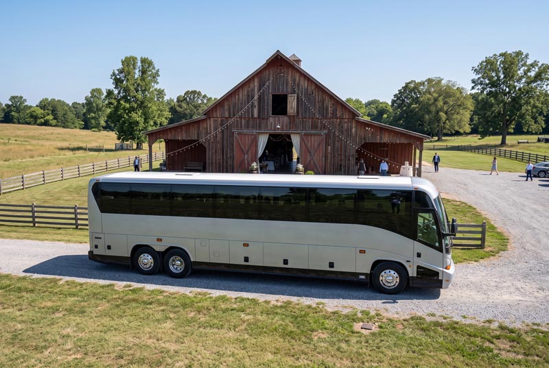 Wedding Shuttle Bus Services in Orem, UT